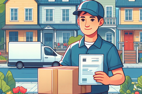 Servizi postali e spedizioni - Marchio ufficio postale